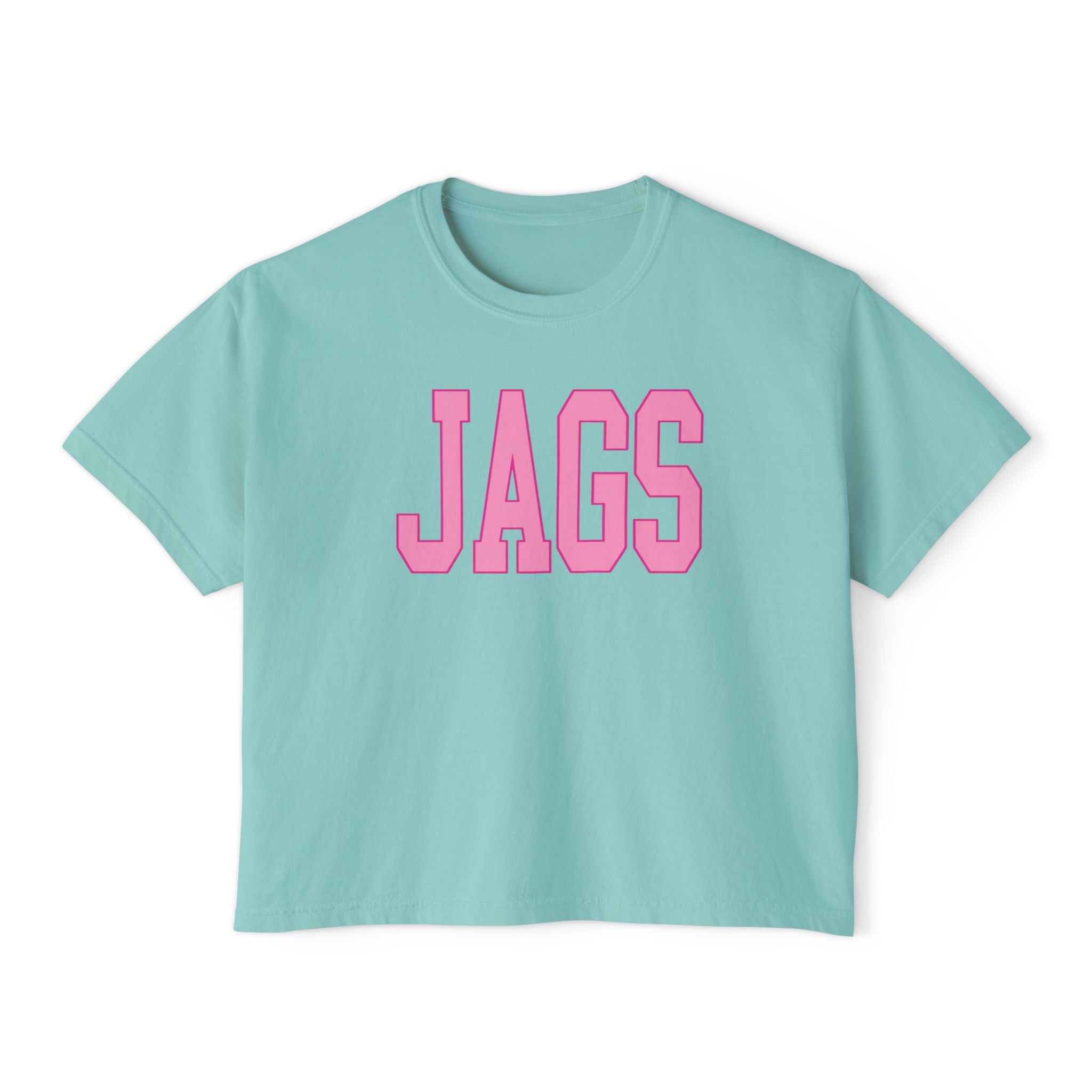 Pink Jags Boxy Tee
