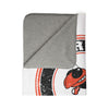 Ferris Yellowjackets Vintage Mascots Sherpa Blanket