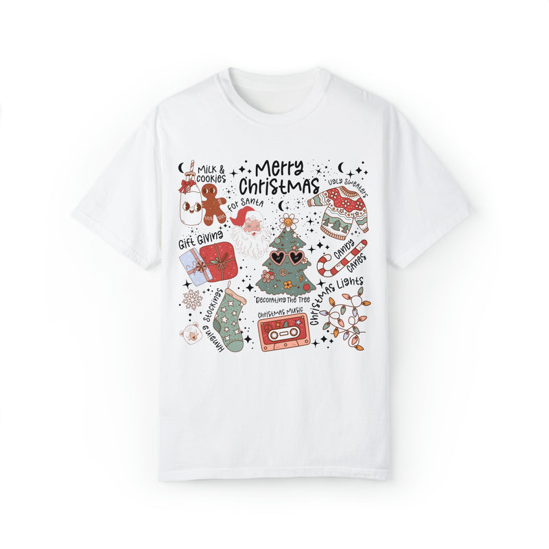 Vintage Christmas Collage T-shirt