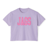 Pink Jags Boxy Tee