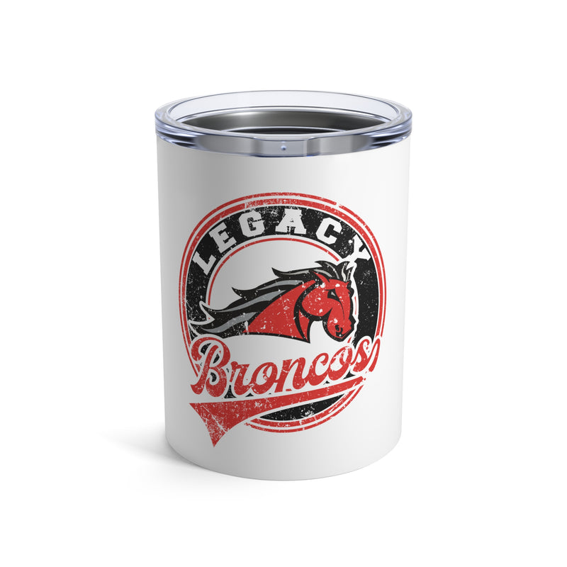 Legacy Broncos Vintage Mascot 10oz Tumbler