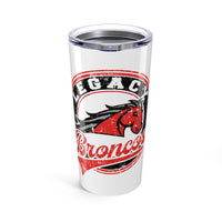 Legacy Broncos Mascot Vintage Mascot 20 Ounce Tumbler