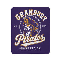 Granbury Pirates Sherpa Blanket