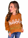 Gobble Gobble Lettered Sweater