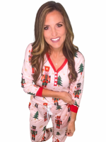 Pink Nutcracker Pajama Set