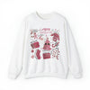Pink Christmas Collage Sweatshirt