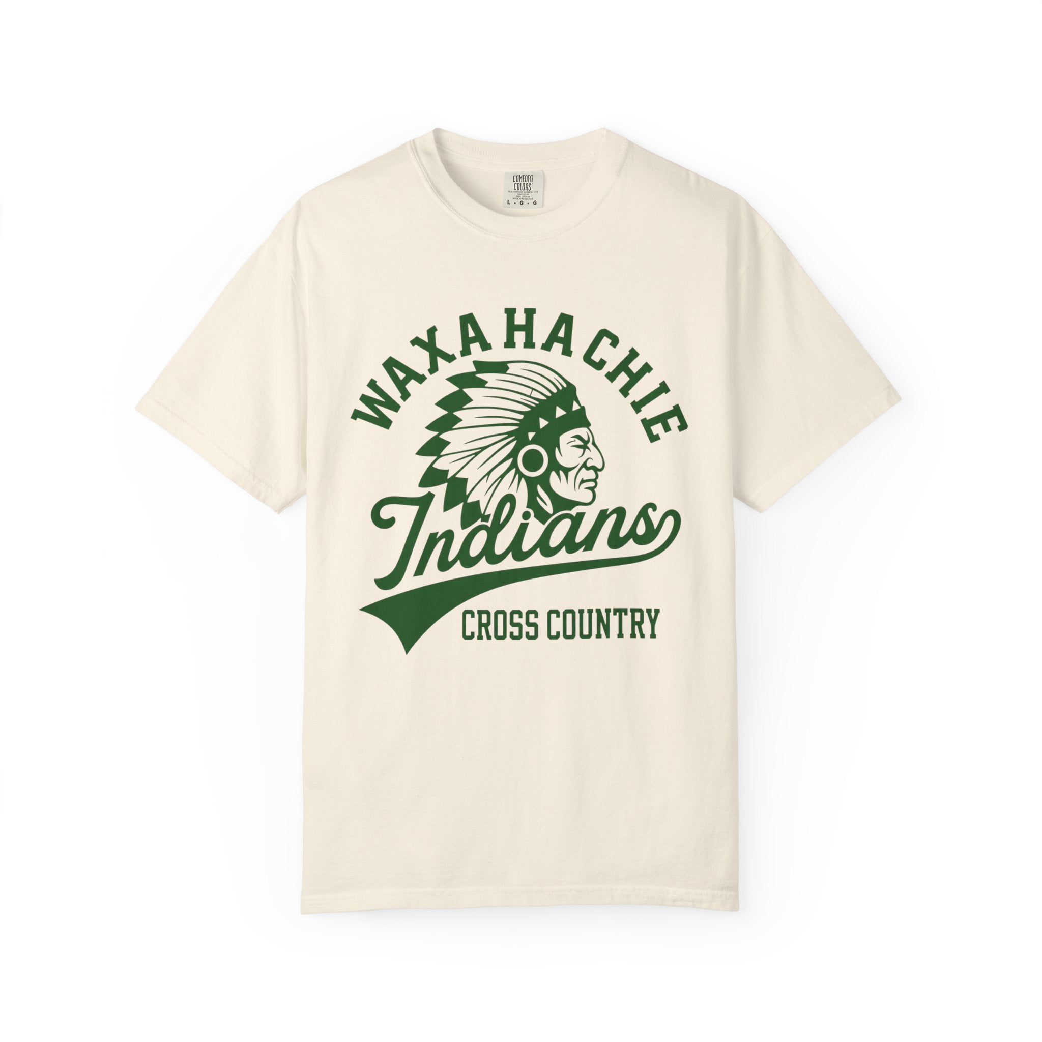 Waxahachie Indians Cross Country Comfort Colors T-Shirt