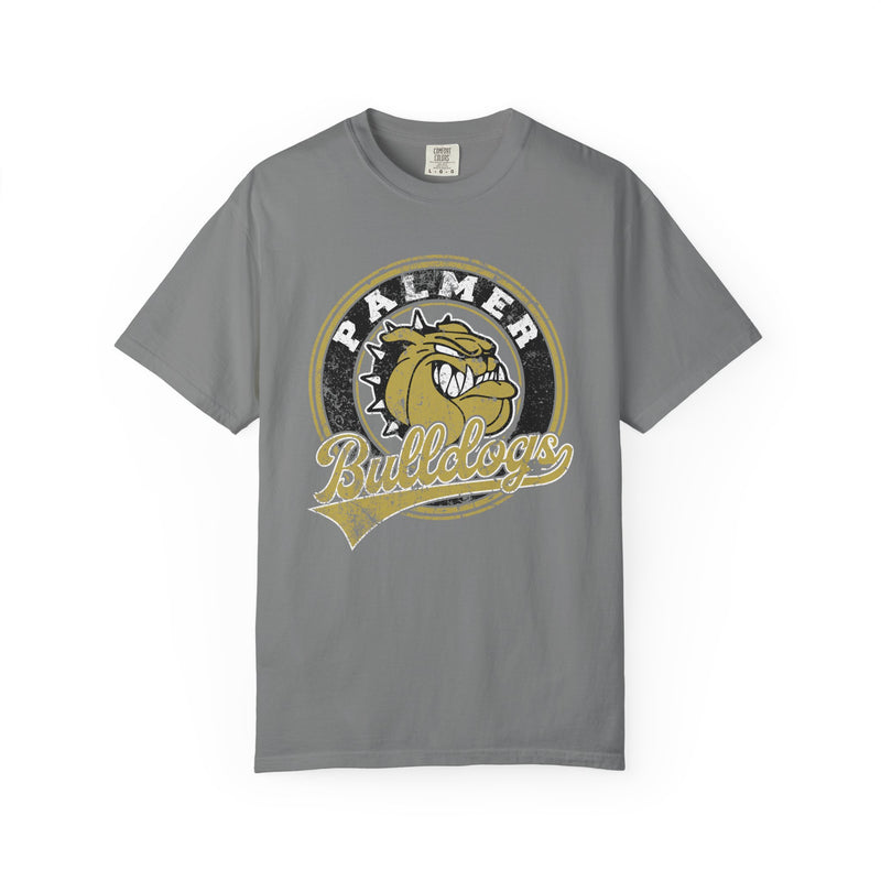 Palmer Bulldogs Vintage Mascot Comfort Colors T-Shirt