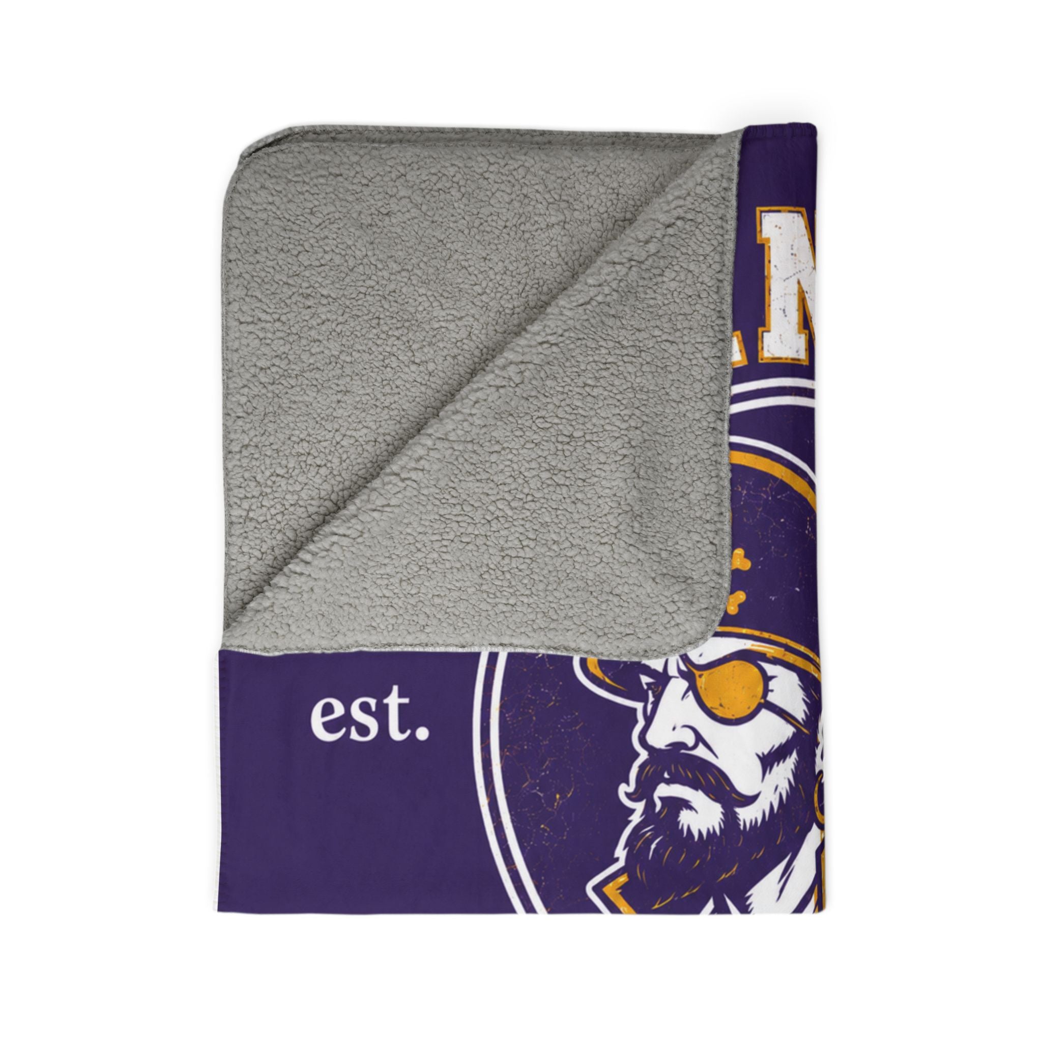 Granbury Pirates Sherpa Blanket
