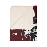 Red Oak Hawks Sherpa Blanket