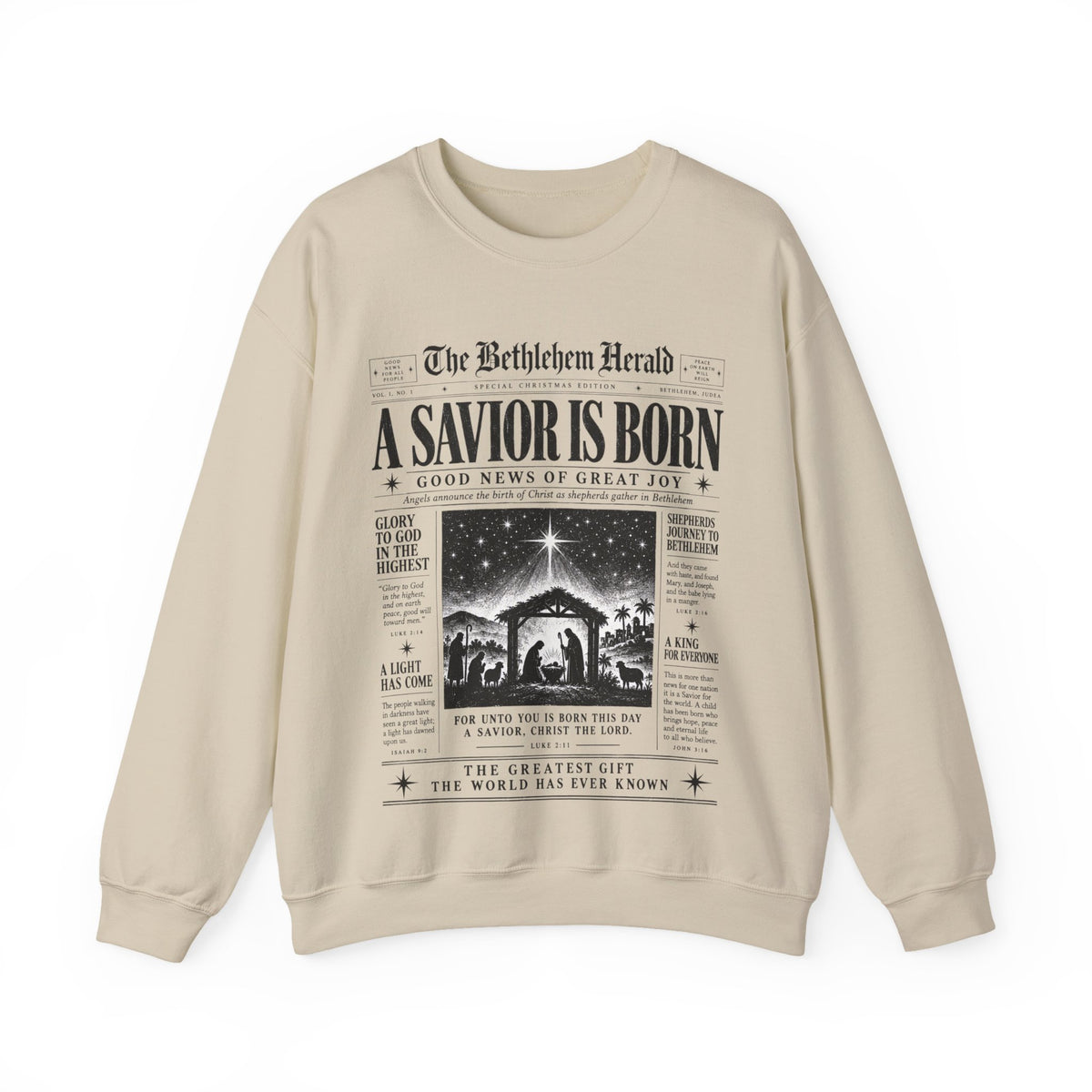 Bethlehem News Sweatshirt