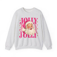 Pink Jolly Santa Sweatshirt