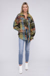 Multicolor Check Shirt Jacket