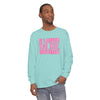 Pink Hachie Comfort Colors Long Sleeve Tee