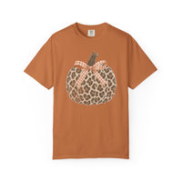 Leopard Pumpkin Comfort Colors T-shirt