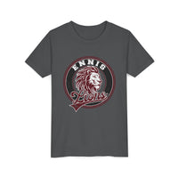 YOUTH Ennis Lions Vintage Mascot Bella Canvas T-Shirt