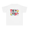 YOUTH Third Grade School Font Comfort Colors Tee