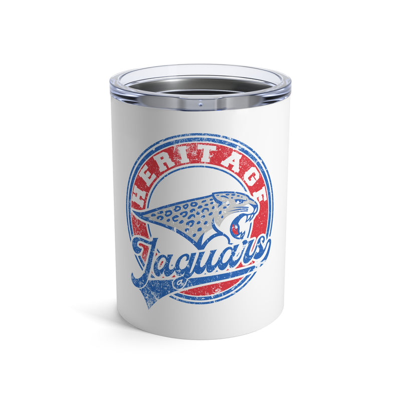 Heritage Jaguars Vintage Mascot 10oz Tumbler
