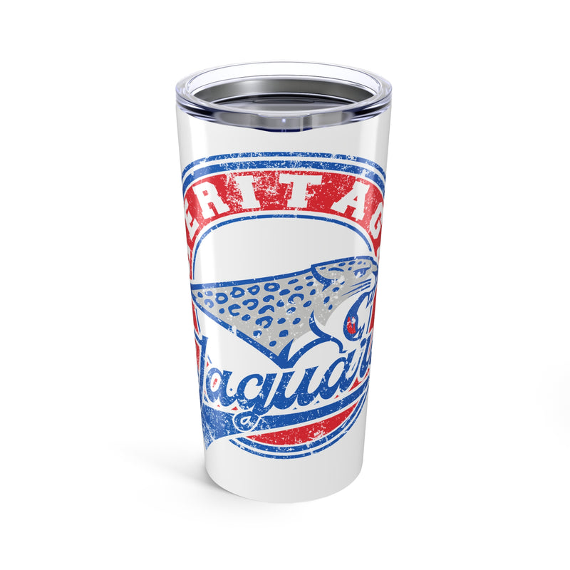 Heritage Jaguars Vintage Mascot 20 Ounce Tumbler