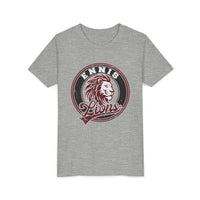 YOUTH Ennis Lions Vintage Mascot Bella Canvas T-Shirt