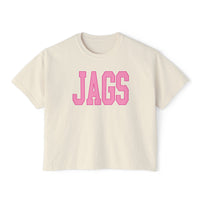 Pink Jags Boxy Tee