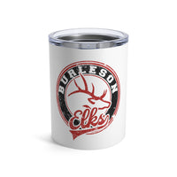 Burleson Elks Vintage Mascot 10oz Tumbler
