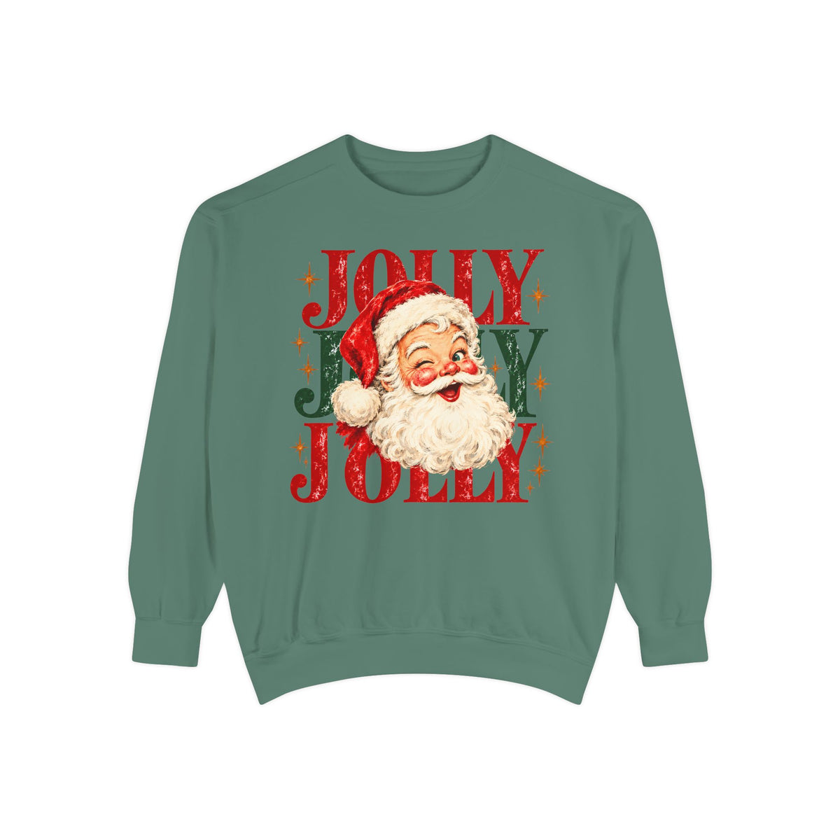 Jolly Santa Comfort Colors Sweatshirt