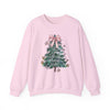 Oh Come Let Us Adore Him Christmas Tree Sweatshirt
