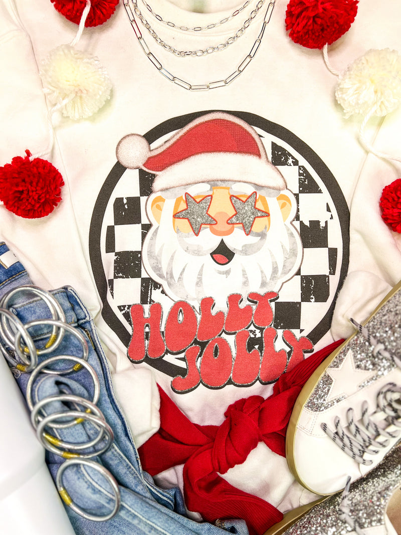 Santa Starry Eye Sweatshirt