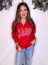 RED JAGS Quarter Zip Pullover PREORDER
