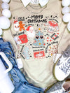 Vintage Christmas Collage Sweatshirt