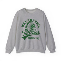 Waxahachie Indian Swimming Sweatshirt