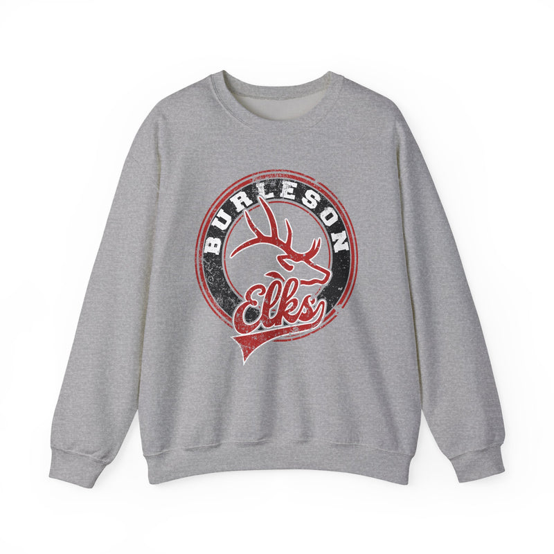 Burleson Elks Vintage Mascot Sweatshirt