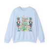 Preppy Nutcrackers with Christmas Tree Sweatshirt