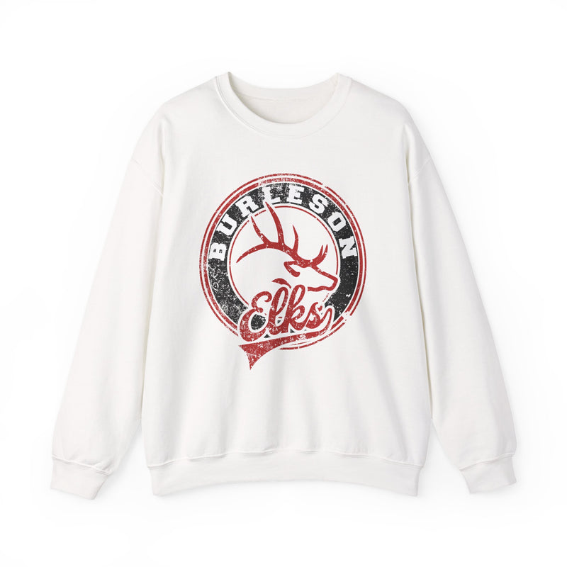Burleson Elks Vintage Mascot Sweatshirt