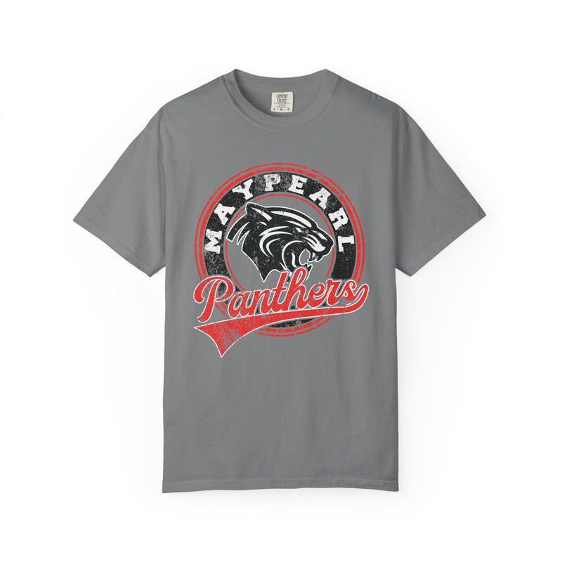 Maypearl Panthers Vintage Mascot Comfort Colors T-Shirt
