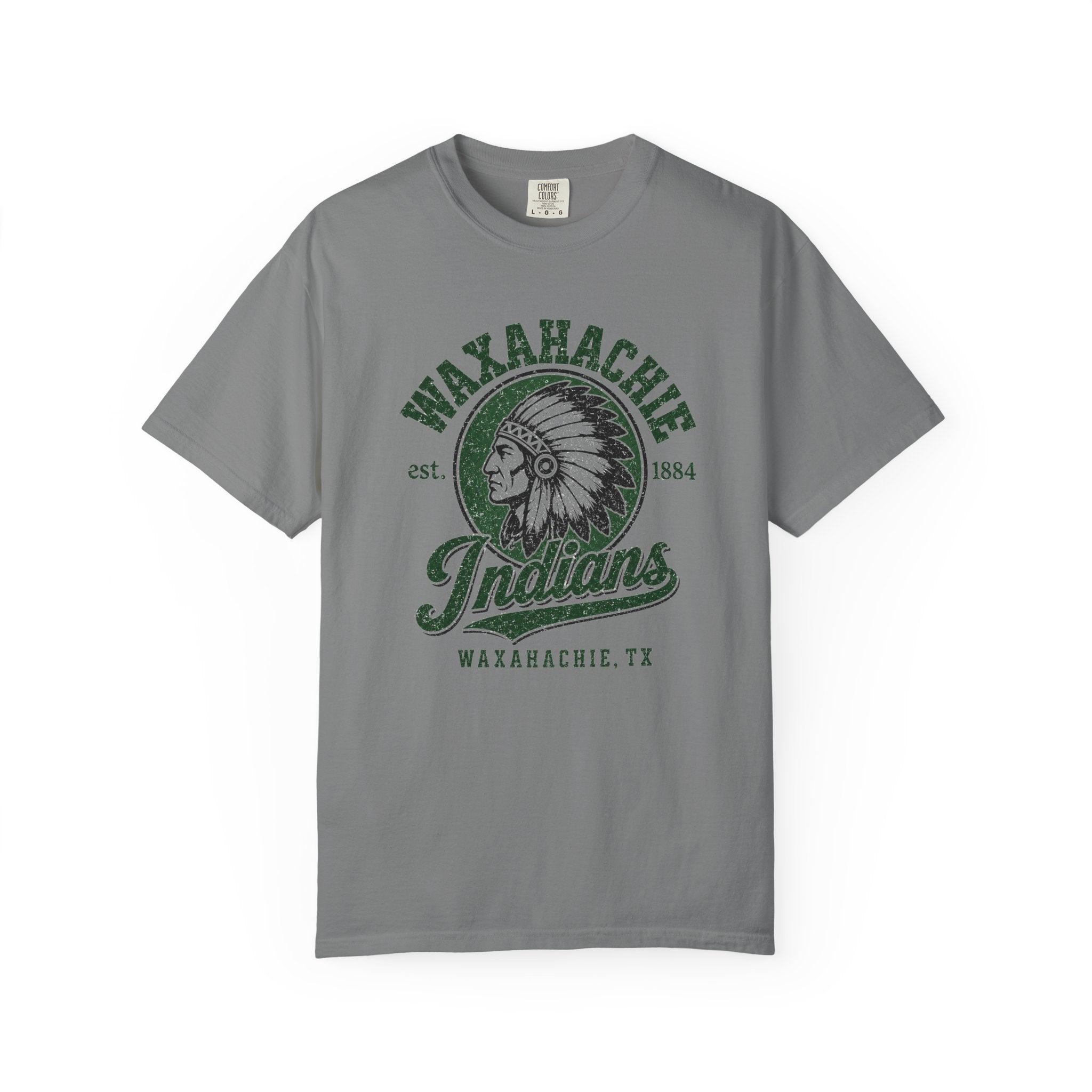 Waxahachie Indians Est 1894 Comfort Colors T-Shirt