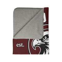 Red Oak Hawks Sherpa Blanket