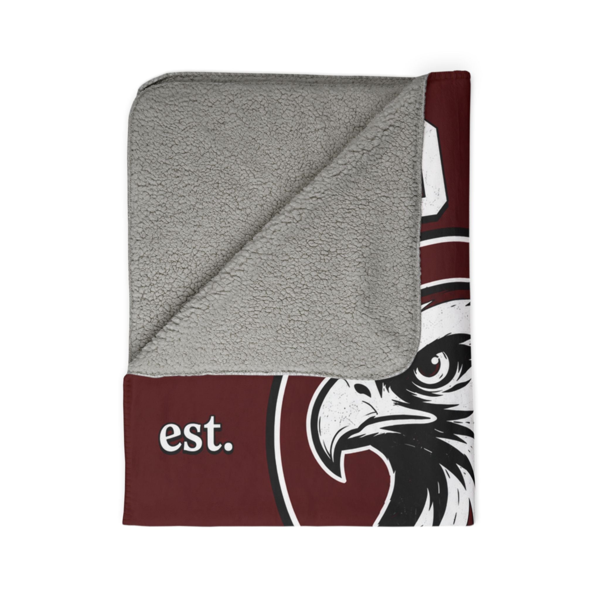 Red Oak Hawks Sherpa Blanket