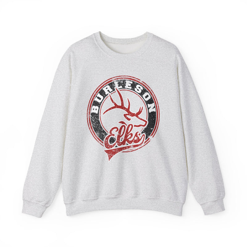 Burleson Elks Vintage Mascot Sweatshirt