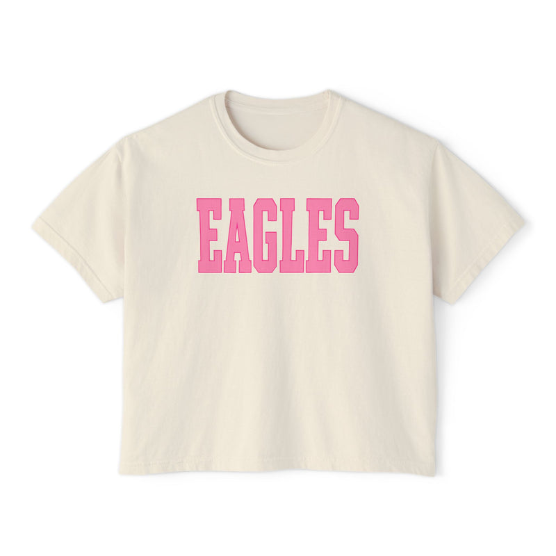 Pink Eagles Boxy Tee