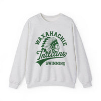 Waxahachie Indian Swimming Sweatshirt