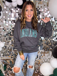 Gray Indians Garment Dyed Pullover PREORDER