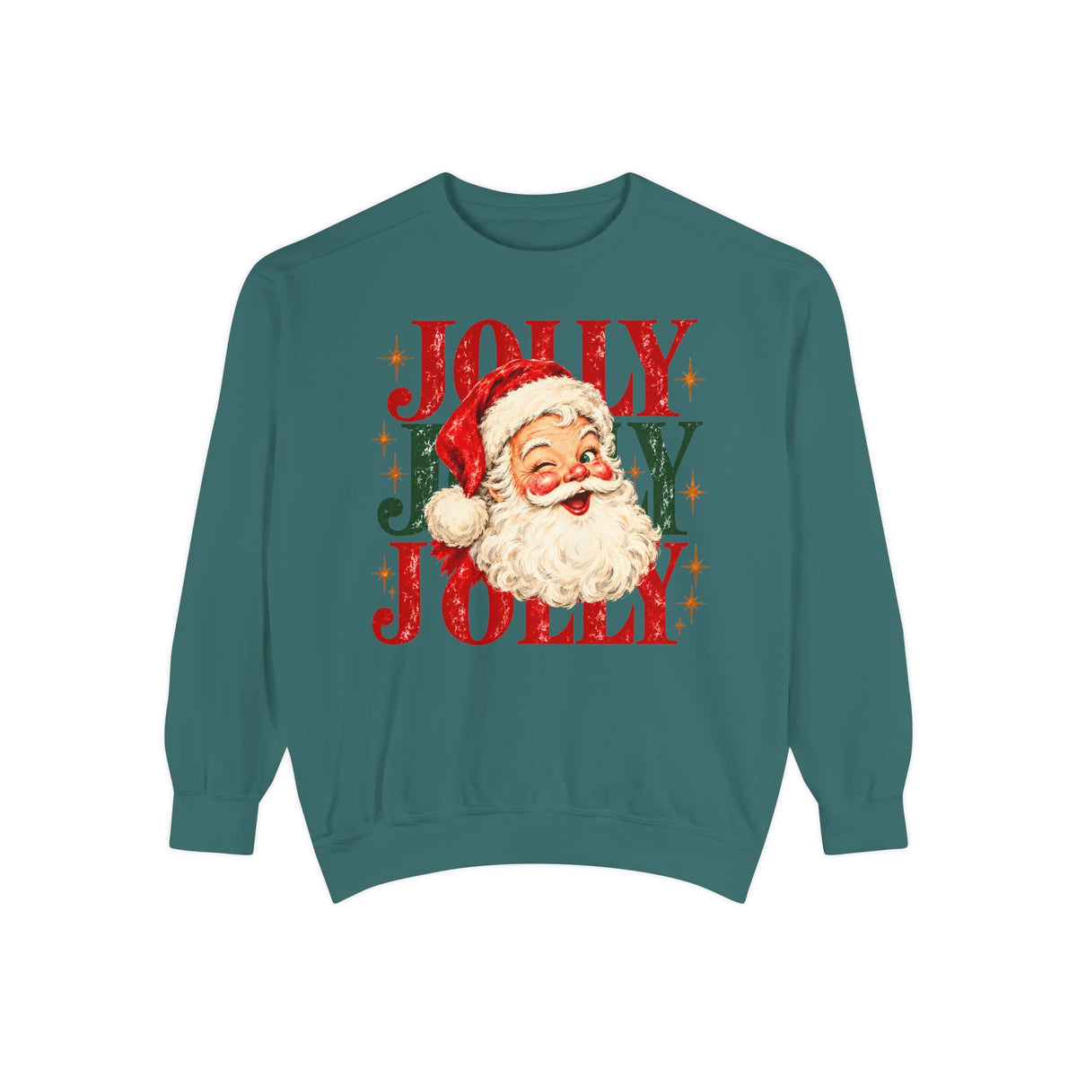 Jolly Santa Comfort Colors Sweatshirt