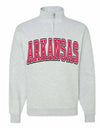 ARKANSAS Quarter Zip Pullover PREORDER