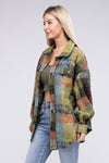 Multicolor Check Shirt Jacket