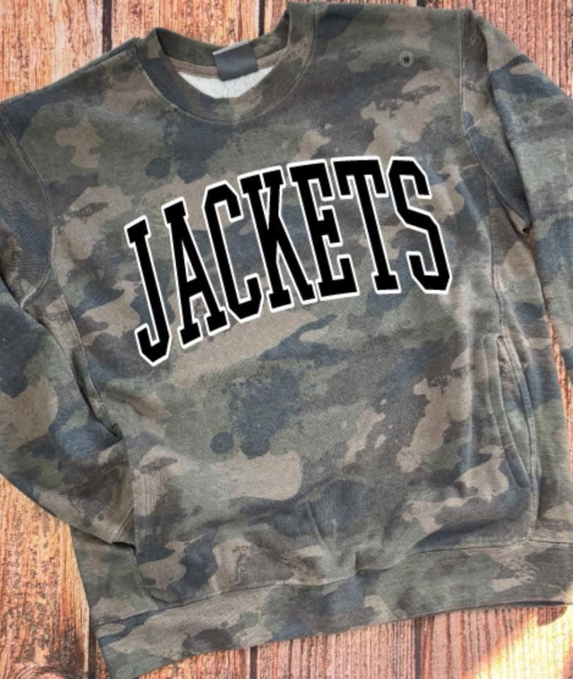 JACKETS Camo Pullover with Pockets PREORDER