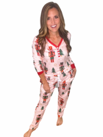 Pink Nutcracker Pajama Set