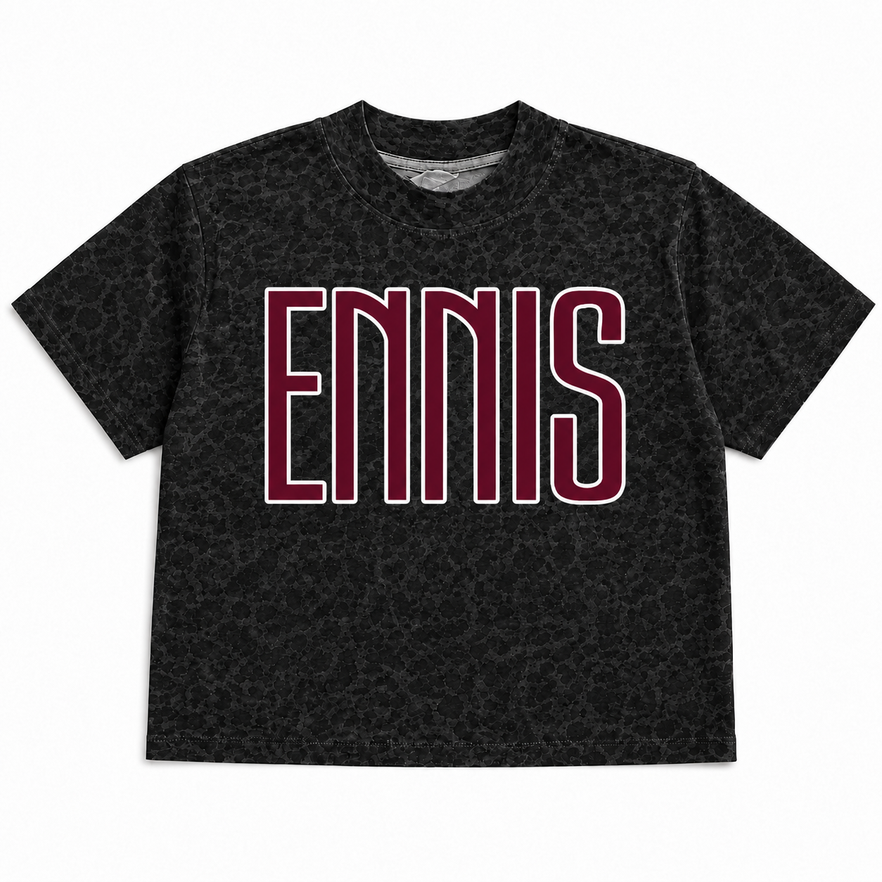 Ennis Leopard Boxy Short Sleeve T-Shirt PREORDER