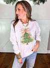Preppy Christmas Tree Sweatshirt